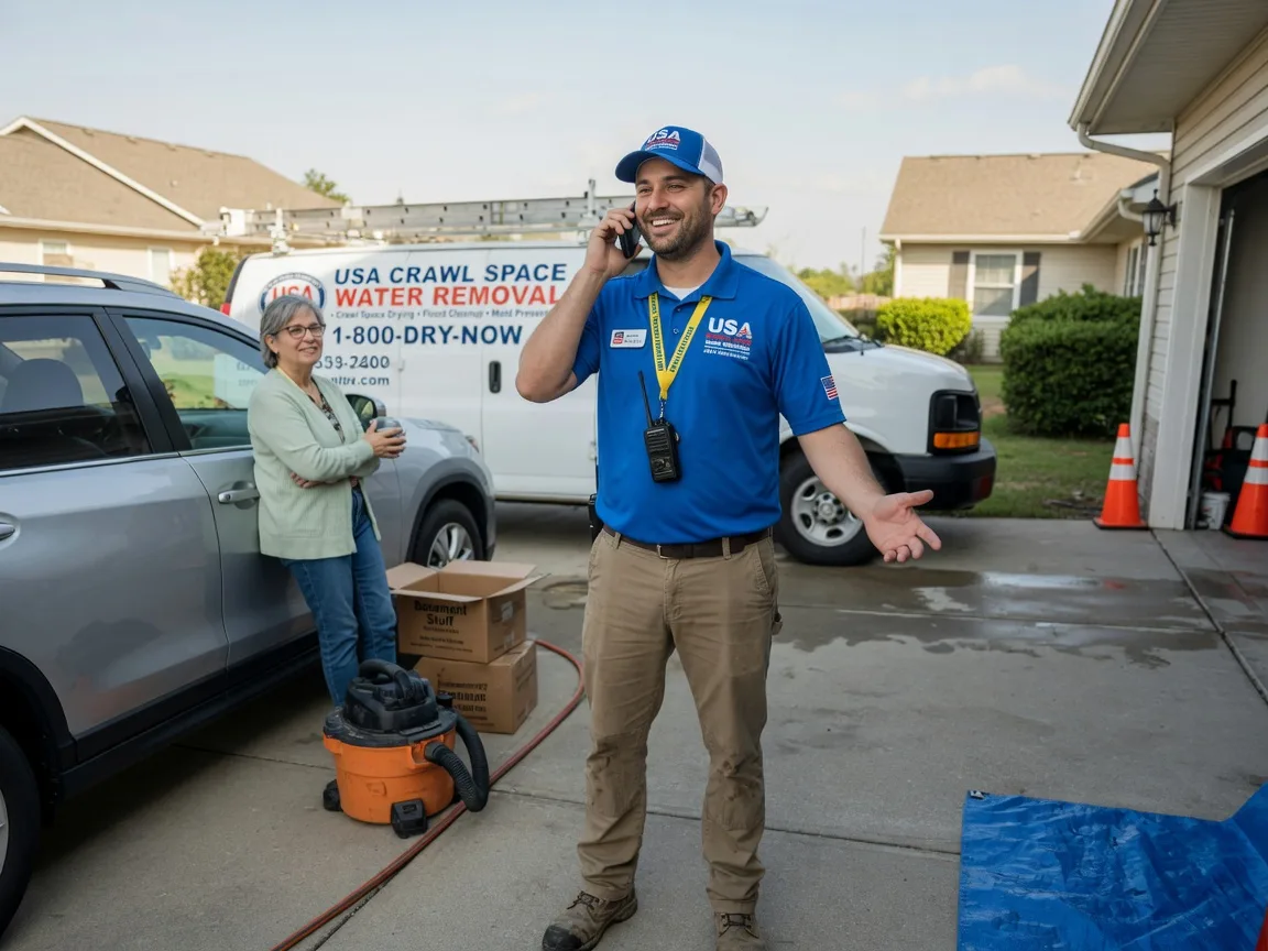 Crawl Space Water Removal Kingsland, AR FAQs